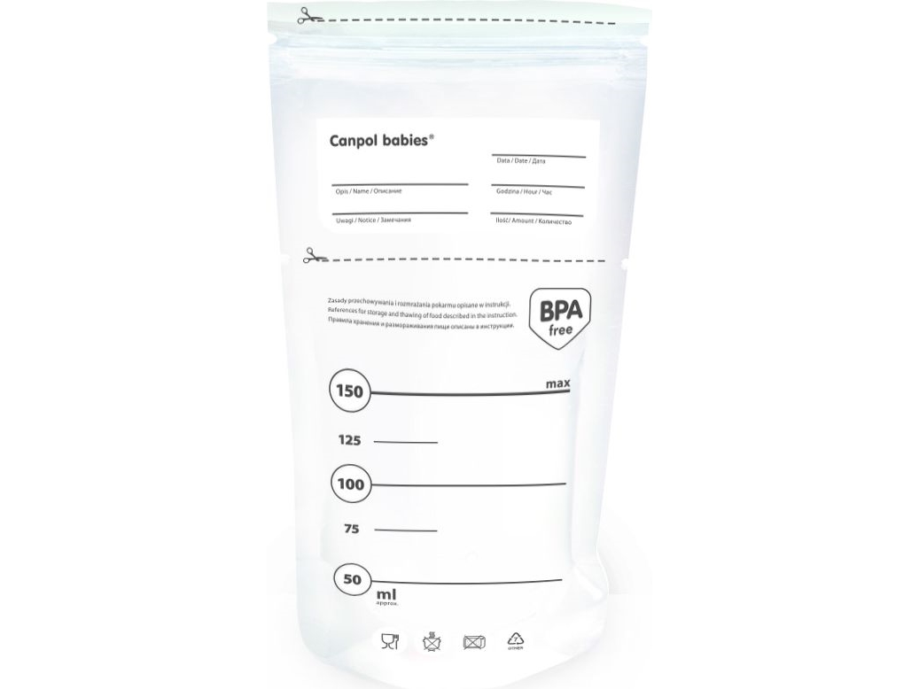 Se Canpol 70/001 Sterile Food Storage Bags hos Computersalg.dk