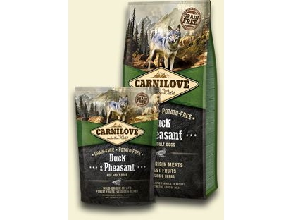 CARNILOVE Duck & Pheasant For Adult - 1.5 kg | Sällskapsdjur - Hund - - Torrt hundmat | GameStuff