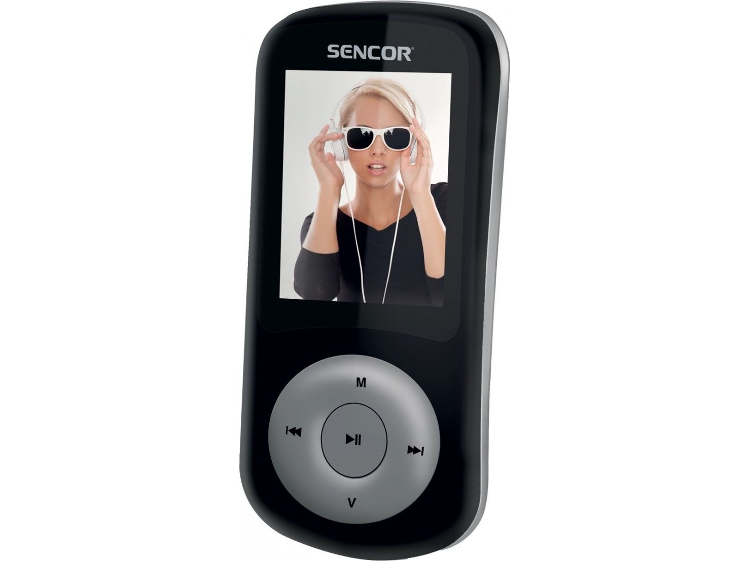 Sencor Sfp 5870Bs Mp4 Player, Mp3, Mp4, 8Gb, Fm, Black-Gray