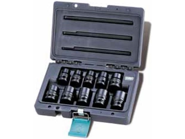 Honiton Set Schlag-Stecknüsse 6-Kant 1/2" 11-24 Mm, 10-Tlg. (H4001)
