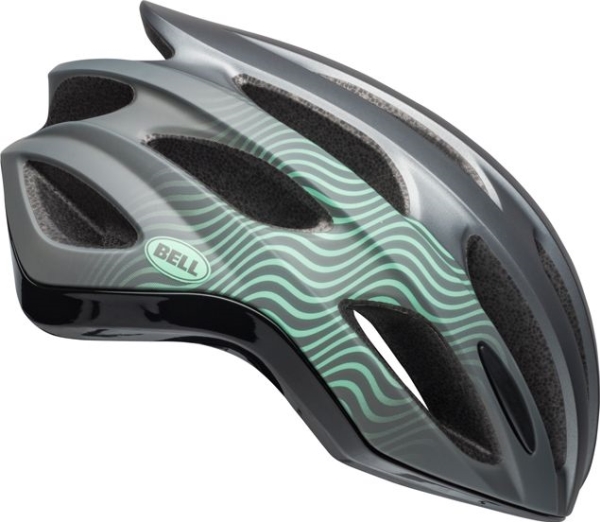 Bell Formula Tsunami Matte Gloss Gunmetal Mint Black Helmet. L (58-62Cm)
