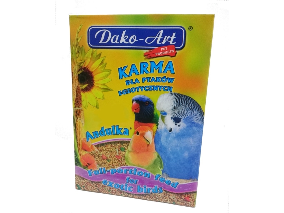 Dako-Art 500 G Andulka Foder Til Eksotiske Dyr