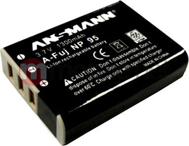 Ansmann A-Fuji Np-95 - Akku - Li-Ion - 1700 Mah - Für Fujifilm Finepix F30, F31fd, Real 3D W1, X100 X-Serie X100s, X100t, X70, Xf10, X-S1