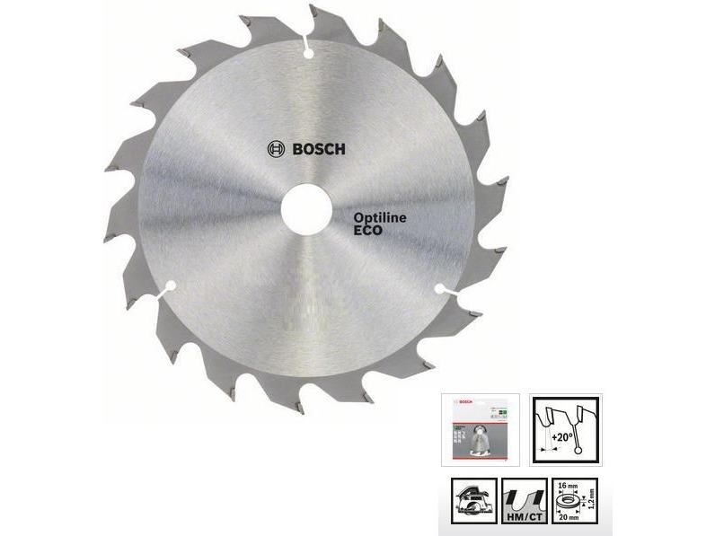 Savklinge 254x30mm Tand Optiline Wood Eco