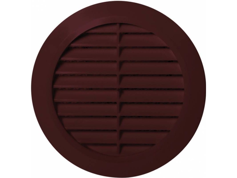 Awenta Ventilationsrist Brun Med Net 100Mm (T30br)