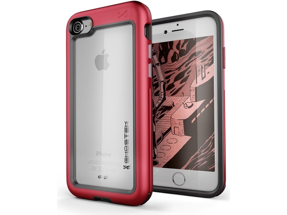 Ghostek Dėklas Atomic Slim Apple Iphone 7 8 Raudona