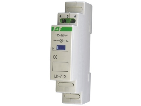 F&F LED modullampe blå LK-712 B 10-30V