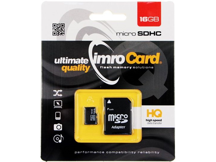 Imro Microsdhc 16Gb Karte (Kom000558)