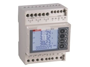 IME NEMO D4-LE netværksmåler på TH35 A80-265VAC/110-300VDC 1-5A 500V impulsudgang + RS485 MFD4421