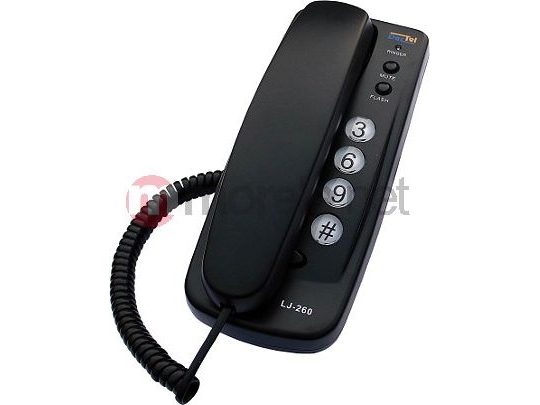 Dartel LJ-260 Black Landline Phone | Tele & GPS - Fast & IP telefoner - Alla fast telefoner | GameStuff