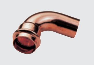 Conex Press Bøjning 90° Mm Fra Serie B Press Kobber 22 Mm (P500102200000)