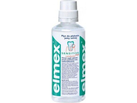Elmex Sensitive Mouthwash 400Ml Green