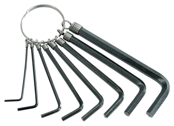 Innensechskantschlüssel-Set Hex Typ L, 2–14 Mm, 12-Tlg. (48012)