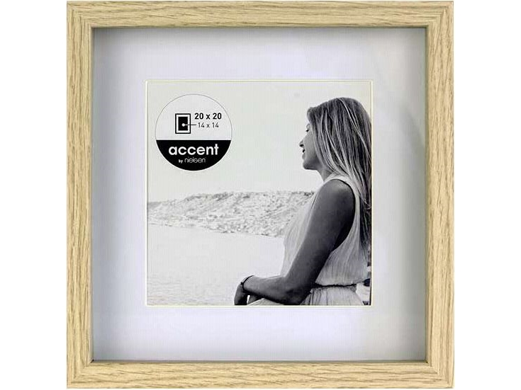 Nielsen Design 1115002 Bilderwechselrahmen Papierformat: 20 X 20 Cm Eiche