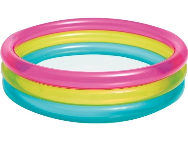 Intex Regnbue Babypool, 63L, 86X25 cm | Trädgården - Pools & Vatten spel - Pools & bassäng | GameStuff