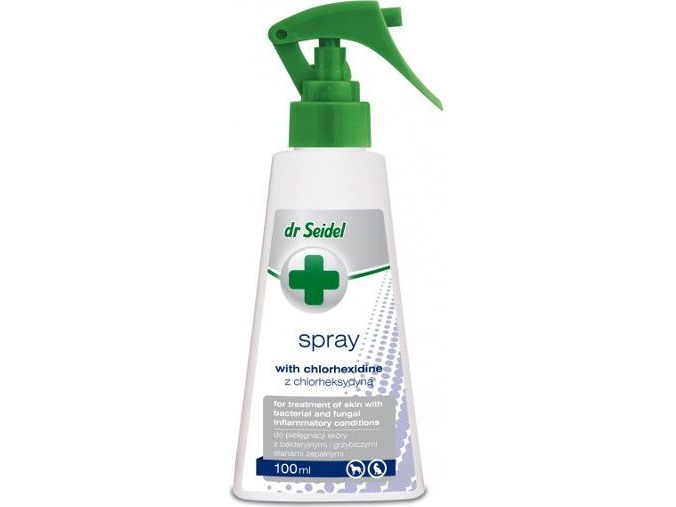 Dr Seidel Klorhexidinspray Til Hunde Og Katte - 100 Ml