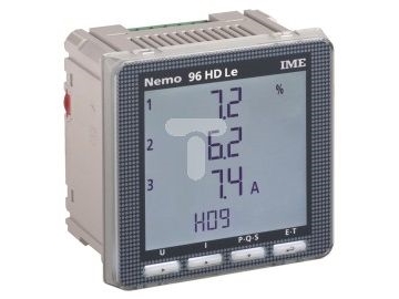 IME S.p.A. netværksparameter-måler NEMO 96 HDLE tabel 1-5A 500V A80-265VAC/110-300VDC (MF96411)