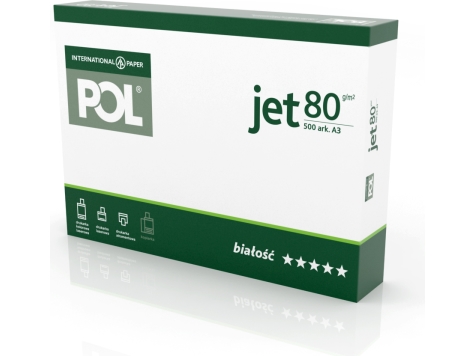 International Paper Ksero Poljet A3 80G 500 Arkuszy