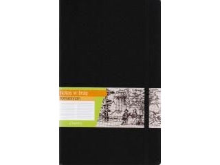 Notes A5 Line Romanticism Black Antra