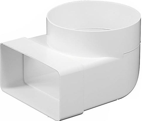 Awenta 90° Winkel Anschlussbogen 60X204/Fi125mm (Kp204-23/125)