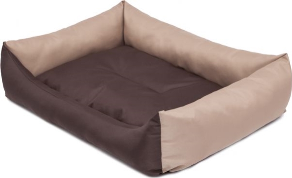 Hobbydog Eco Bed - Beige Sides And Brown Mattress Xl