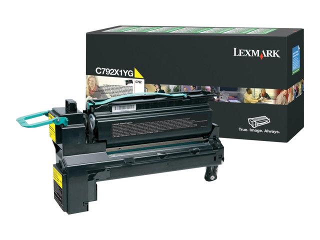 Lexmark - Særlig Høj Ydelse - Gul - Original - Tonerpatron Lccp, Lrp - For Lexmark C792, X792