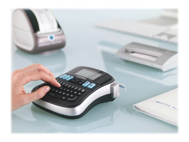 Dymo Labelmanager 210D+ Beschriftungsgerät | Etikettiergerät Mit Qwertz Tastatur & Großem Grafikdisplay | Für D1 Etiketten In 69Und 12Mm Breite, Qwer