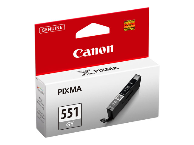 Canon Cli-551Gy - 7 Ml - Grå - Original - Blækbeholder - For Pixma Ip8750, Ix6850, Mg5655, Mg6350, Mg7150, Mg7150 Monster University Edition, Mg7550