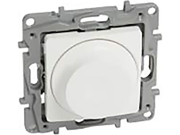 NILOE Roterende lysdæmper 300 W 2-tråds hvid 764588