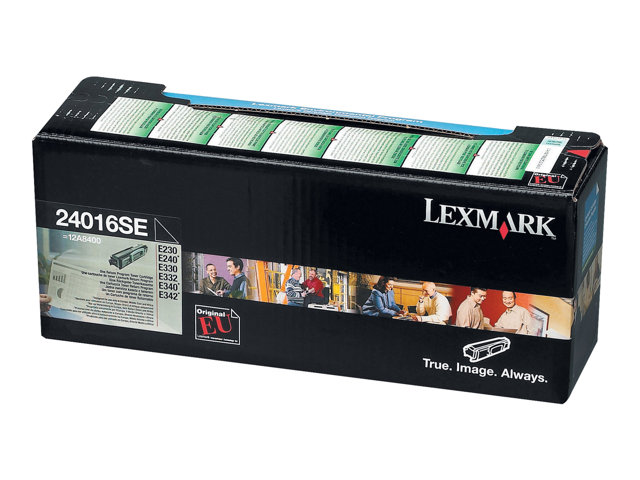 Lexmark - Sort - Original - Tonerpatron Lccp, Lrp - For Lexmark E230, E232, E234, E240, E330, E332, E340, E342