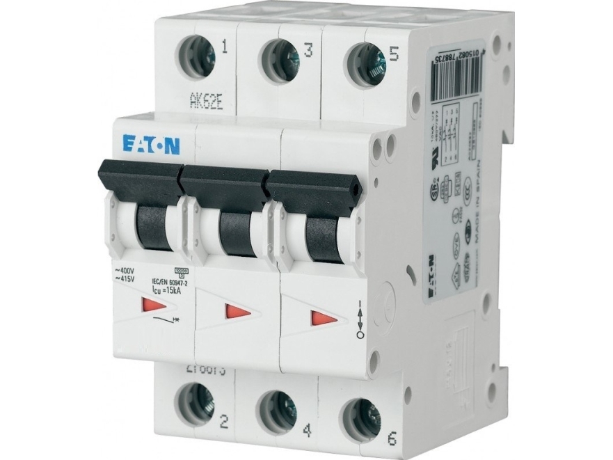 Eaton Leitungsschutzschalter Faz-Z1/3 10Ka 3P 1A 278919