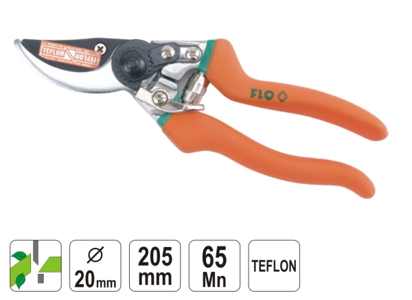 Flo 99204 - 205 Mm Teflon-Bypass-Schere