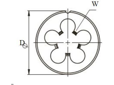 Fanar Schneideinsatz Unc 7/16-14 Din-22568 (2A) Hss 800 (N1-121001-4130)