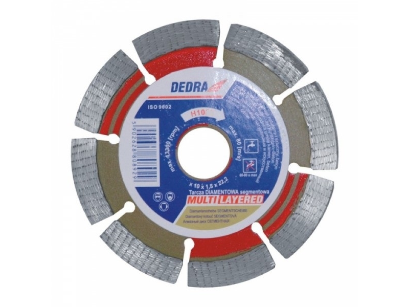 Dedra Diskas Deimantinis Segmentinis Multilayer Sauslap Pj 230X222mm