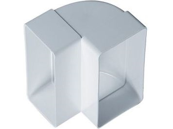 AWENTA lodret knæ 90° flad 55 x 110 mm (KP55-25)