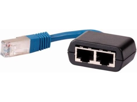 Eaton grenudtag 2 hunudgange/1 hanstik RJ45 DX-SPL-RJ45-2SL1PL (169142)
