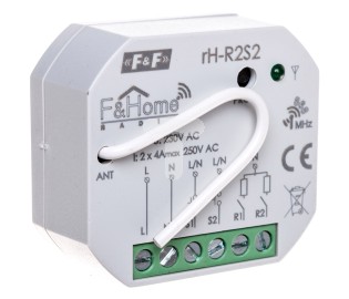 F&amp F F&amp Home Radio dobbeltkanal-senderrelæ