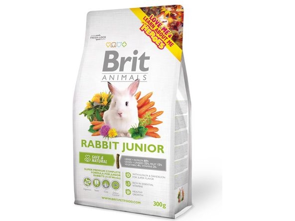 Brit ANIMALS 300g KRÓLIK JUNIOR COMPLETE