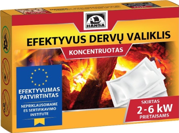 Hansa Koncentrerad hartsrengöring för värmeapparater 2-6 kW, 5 förpackningar | Rengöring - Avtorkning - Trasor och liknande - Dammborstar | GameStuff