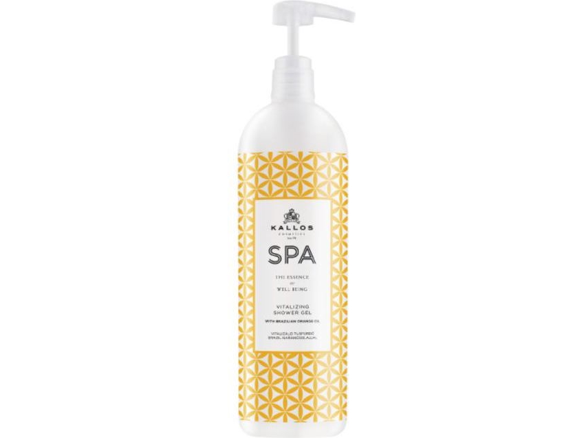 Kallos Spa Vitalisierendes Duschgel Revitalisierende Duschlotion Mit Orangenöl 1000 Ml