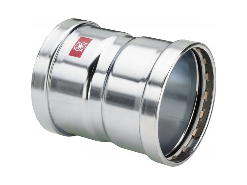 Alternativ bild 0 för Prestabo XL muffe 88,9 mm forzinket stål