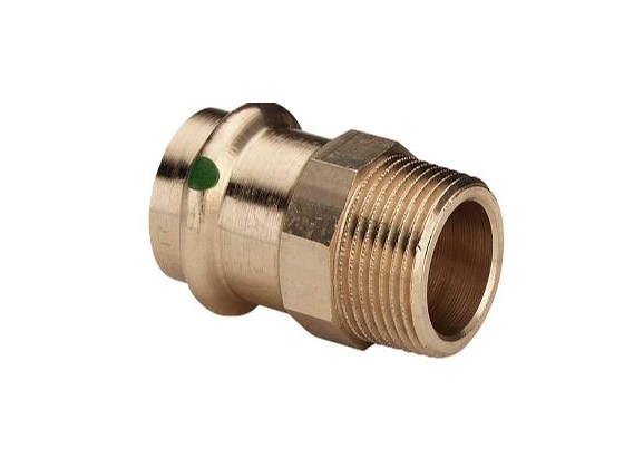 VIEGA Sanpress overgang 1½x42mm af rødgods muffe/nippel, SC-contur | VVS Artiklar - Rör & Kopplingar - Rödgods rördelar | GameStuff