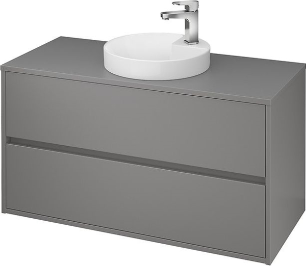 Cersanit Crea 99,4 cm undervaskeskab i grå mat (5902115724466)