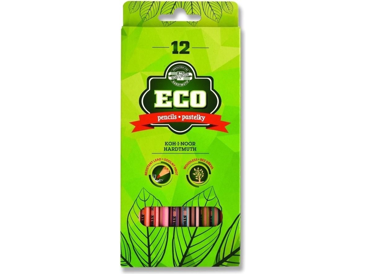 Koh I Noor Eco Buntstifte 12 Farben (2262 )