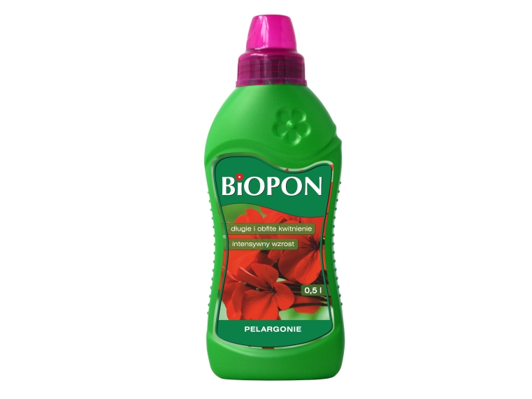 Biopon flydende gødning til pelargonier 0,5L (1014)
