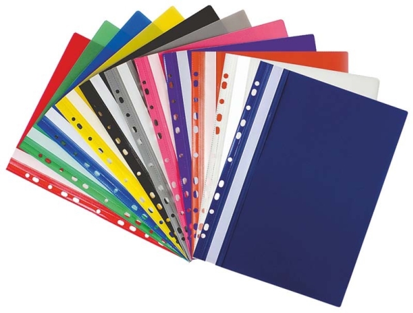 Biurfol Plastik Mit Perforation A4, Violett, 10 Stück (Spp-01-11)