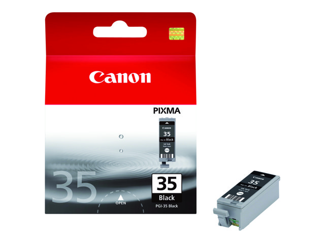 Canon Pgi-35Bk Tinte Schwarz, Schwarz, Tinte Auf Pigmentbasis, 1 Stück(E), 191 Seiten
