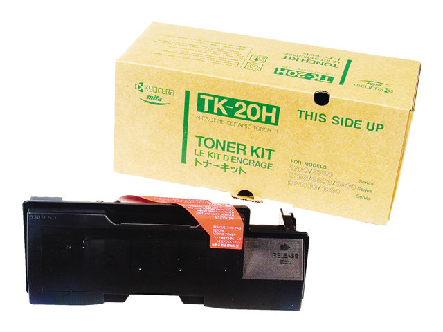 Kyocera Tk 20H - Sort - Original - Tonerpatron - For Fs-1750/F24, 17Xx, 3750/F32, 3750/N32, 6700, 6700/E20, 6700/Fh20, 6700/N20 Ls 6300, 6800