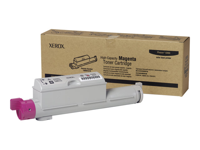 Xerox Phaser 6360 Tonermodul Magenta - 106R01219, 12000 Seiten, Magenta