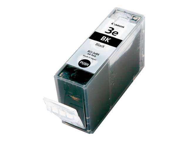 Canon Bci-3E Bk Tinte Schwarz, Schwarz, Tinte Auf Pigmentbasis, 1500 Seiten